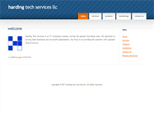 Tablet Screenshot of hardingtechservices.com